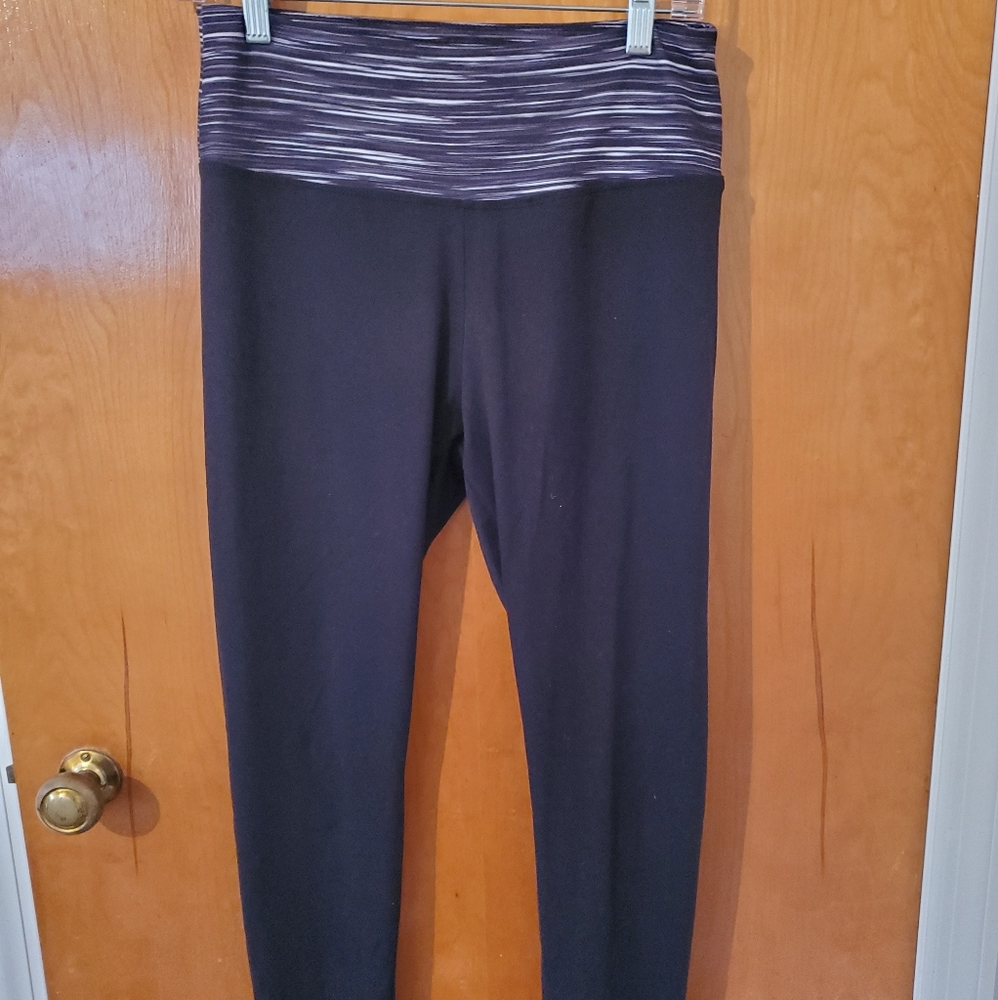 Sz S Black Bally Leggings
